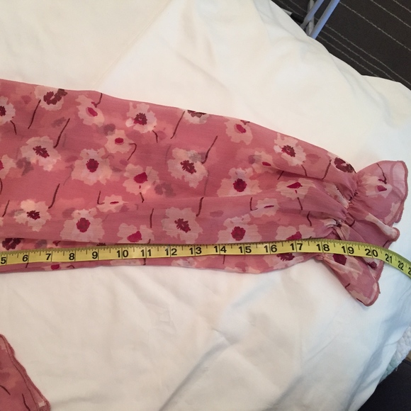 Lucky‎ Brand Floral Pink Blouse NWT - Picture 6 of 7